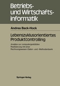 Cover: Lebenszyklusorientiertes Produktcontrolling - Springer