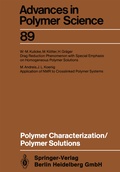 Cover: Polymer Characterization/Polymer Solutions - Springer