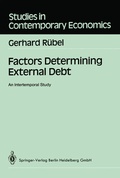 Bild: Factors Determining External Debt - Springer