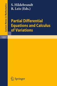 Abbildung von: Partial Differential Equations and Calculus of Variations - Springer