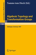 Cover: Algebraic Topology and Transformation Groups - Springer