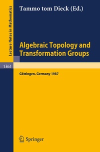 Abbildung von: Algebraic Topology and Transformation Groups - Springer
