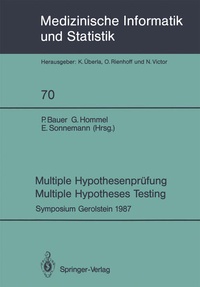 Enlarge image Cover: Multiple Hypothesenprüfung / Multiple Hypotheses Testing - Springer
