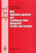 Cover: MOS Switched-Capacitor and Continuous-Time Integrated Circuits and Systems - Springer