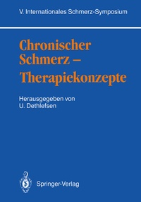 Abbildung von: Chronischer Schmerz - Therapiekonzepte - Springer