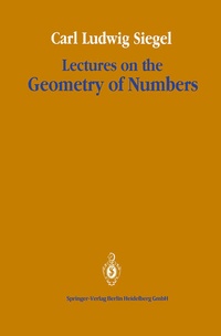 Enlarge image Cover: Lectures on the Geometry of Numbers - Springer