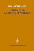 Cover: Lectures on the Geometry of Numbers - Springer