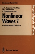 Cover: Nonlinear Waves - Springer