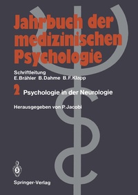 Abbildung von: Psychologie in der Neurologie - Springer