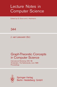 Enlarge image Cover: Graph-Theoretic Concepts in Computer Science - Springer