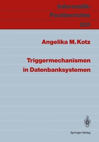 Abbildung von: Triggermechanismen in Datenbanksystemen - Springer