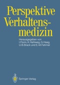 Cover: Perspektive Verhaltensmedizin - Springer
