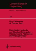 Cover: Discretization Methods and Structural Optimization - Procedures and Applications - Springer