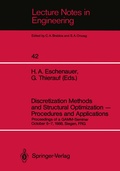 Cover: Discretization Methods and Structural Optimization - Procedures and Applications - Springer