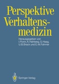 Cover: Perspektive Verhaltensmedizin - Springer
