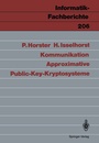 Cover: Approximative Public-Key-Kryptosysteme - Springer