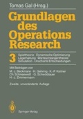 Cover: Grundlagen des Operations Research - Springer