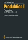 Cover: Produktion I - Springer