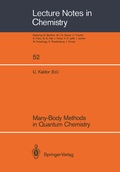 Cover: Many-Body Methods in Quantum Chemistry - Springer
