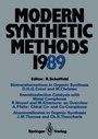 Cover: Modern Synthetic Methods 1989 - Springer