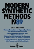 Cover: Modern Synthetic Methods 1989 - Springer
