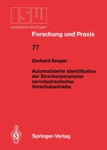 Cover: Automatisierte Identifikation der Streckenparameter servohydraulischer Vorschubantriebe - Springer