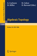 Cover: Algebraic Topology - Springer