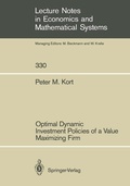 Cover: Optimal Dynamic Investment Policies of a Value Maximizing Firm - Springer
