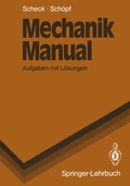 Cover: Mechanik Manual - Springer