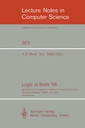 Cover: Logic at Botik '89 - Springer