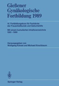 Cover: Gie&szlig;ener Gyn&auml;kologische Fortbildung 1989 - Springer