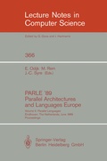 Cover: PARLE '89 - Parallel Architectures and Languages Europe - Springer