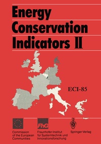 Enlarge image Cover: Energy Conservation Indicators II - Springer