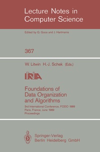 Abbildung von: Foundations of Data Organization and Algorithms - Springer