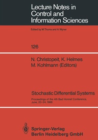 Enlarge image Cover: Stochastic Differential Systems - Springer