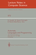 Cover: Automata, Languages and Programming - Springer