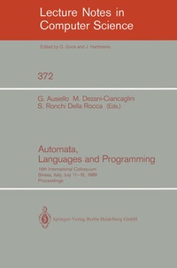 Enlarge image Cover: Automata, Languages and Programming - Springer