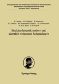 Cover: Strukturdynamik nativer und k&uuml;nstlich vernetzter Sehnenfasern - Springer