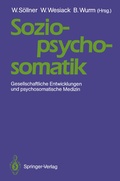 Cover: Sozio-psycho-somatik - Springer