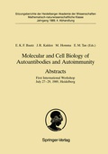 Cover: Molecular and Cell Biology of Autoantibodies and Autoimmunity. Abstracts - Springer