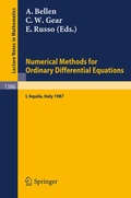 Cover: Numerical Methods for Ordinary Differential Equations - Springer