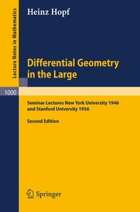 Abbildung von: Differential Geometry in the Large - Springer