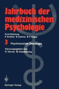 Cover: Psychosoziale Onkologie - Springer