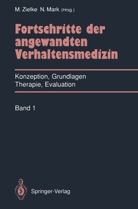 Abbildung von: Fortschritte der angewandten Verhaltensmedizin - Springer