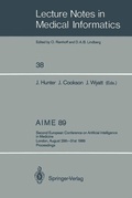 Cover: AIME 89 - Springer