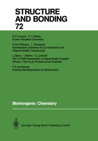 Enlarge image Cover: Bioinorganic Chemistry - Springer