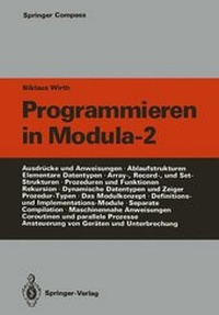 Abbildung von: Programmieren in Modula-2 - Springer