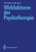 Cover: Wirkfaktoren der Psychotherapie - Springer