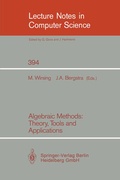 Cover: Algebraic Methods: Theory, Tools and Applications - Springer