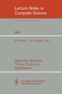Enlarge image Cover: Algebraic Methods: Theory, Tools and Applications - Springer